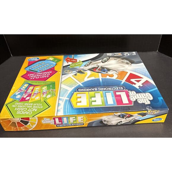 The Game of Life Electronic Banking Board Game 100% Complete Tested Hasbro 2014 - Picture 13 of 14